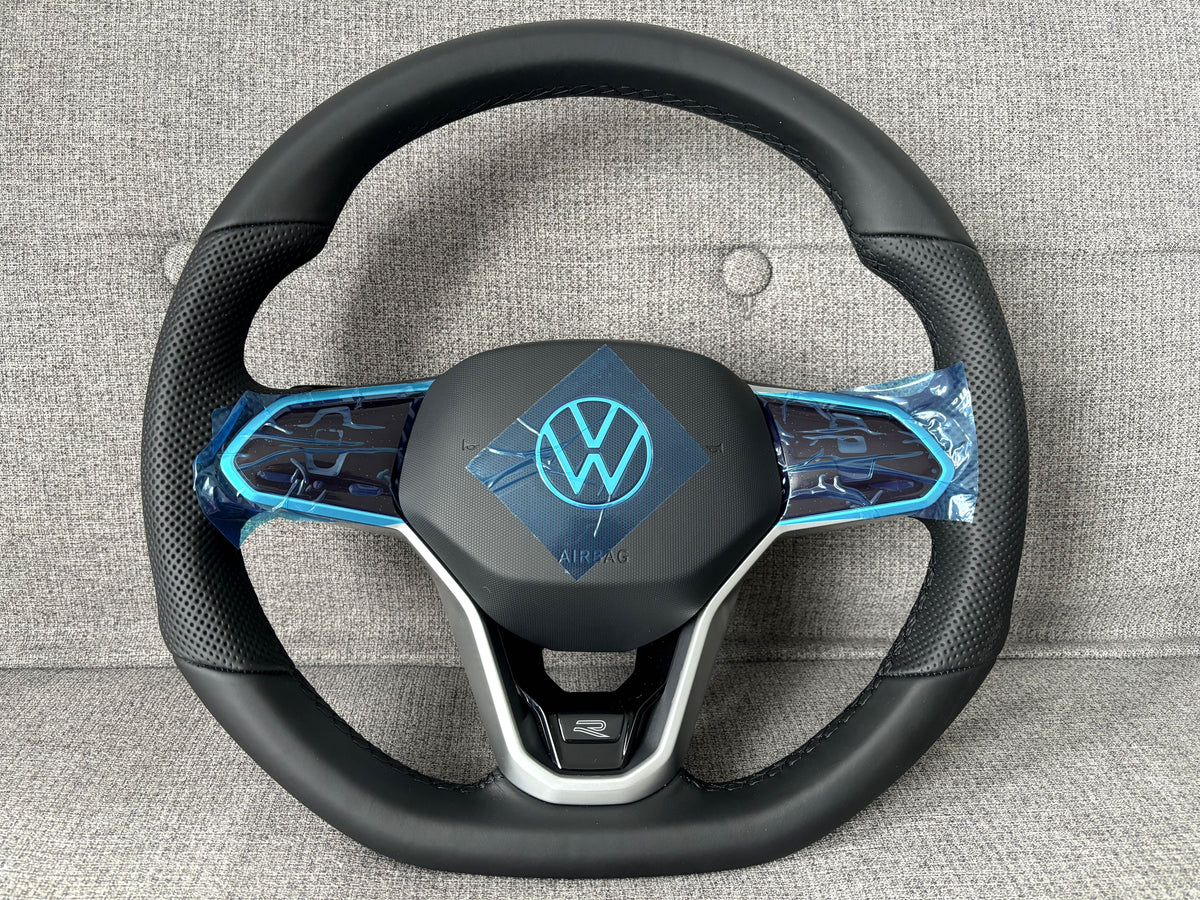 VW MK8 Golf Tiguan Toureg Caddy Passat R Heated Multifunction Steering Wheel ACC