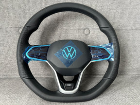 VW MK8 Golf Tiguan Toureg Caddy Passat R Heated Multifunction Steering Wheel ACC