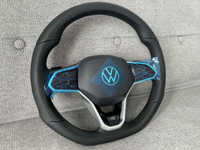 VW MK8 Golf Tiguan Toureg Caddy Passat R Heated Multifunction Steering Wheel ACC