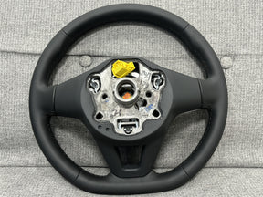 VW MK8 Flat Bottom Steering Wheel Acc Leather Golf Polo T6 Tiguan Touran Genuine
