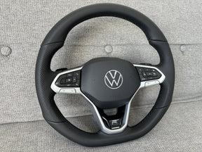 VW MK8 Golf Touran Tiguan Caddy Passat T6 Heated Steering Wheel With Paddles ACC