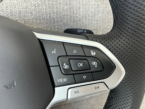 VW MK8 Golf Touran Tiguan Caddy Passat T6 Heated Steering Wheel With Paddles ACC