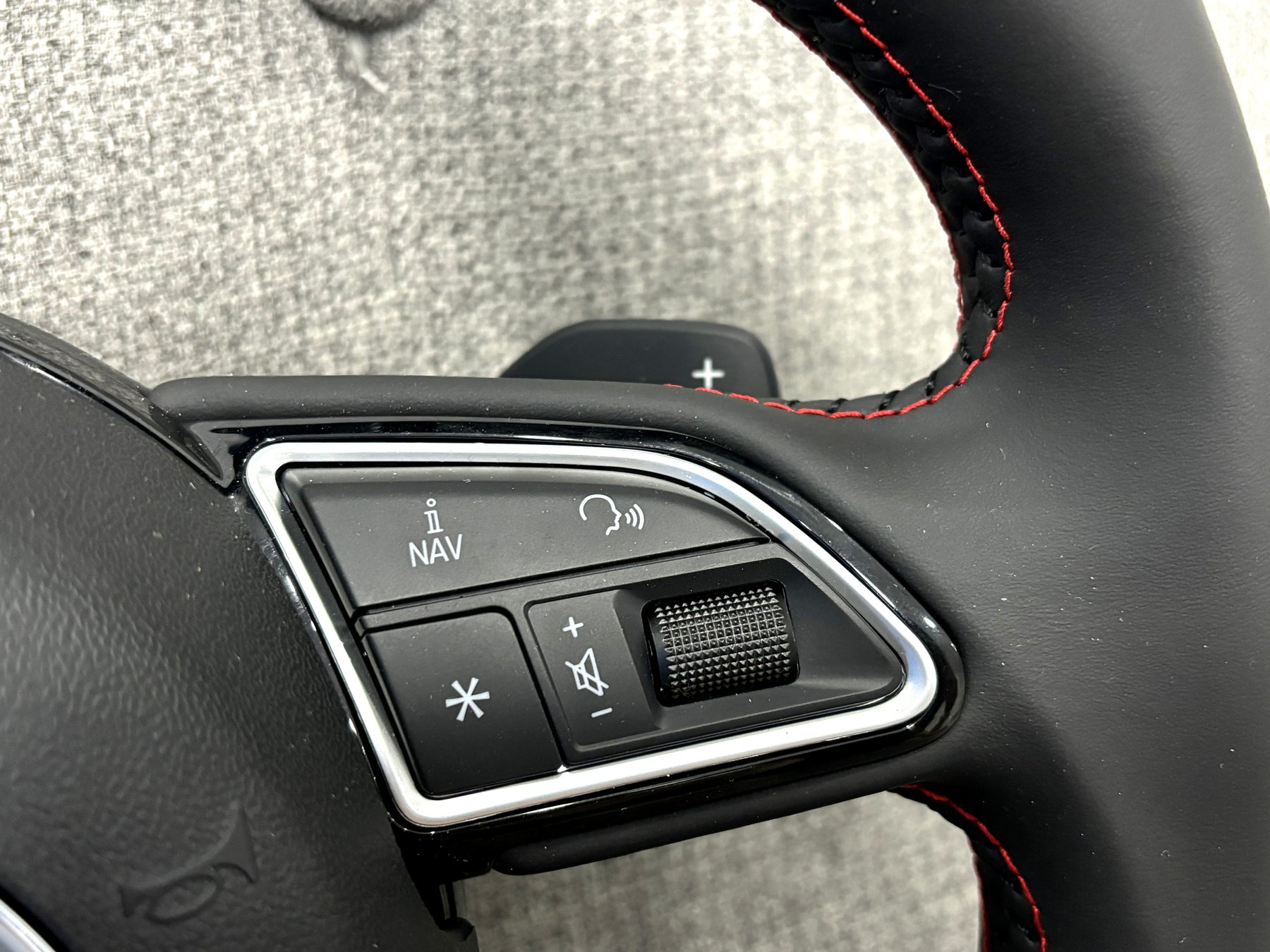 Audi A3 A1 S3 8V 8X Q3 SQ3 8U Flat Bottom Steering Wheel With Paddle Shifters