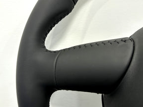 Audi A3 A1 Q3 S3 RS 8V A1 8X 8U S-Line Flat Bottom Leather Steering Wheel Manual