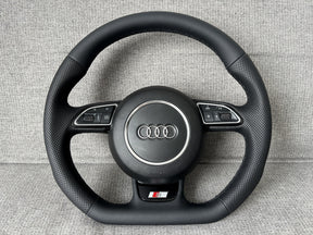 Audi A3 A1 Q3 SQ3 S3 8V 8X 8U S-Line Multifunction Leather Steering Wheel Manual