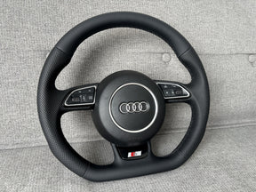 Audi A3 A1 Q3 SQ3 S3 8V 8X 8U S-Line Multifunction Leather Steering Wheel Manual