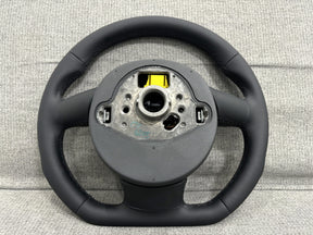 Audi A3 A1 Q3 8V 8X 8U S-Line Flat Bottom Steering Wheel With Leather Bag Manual