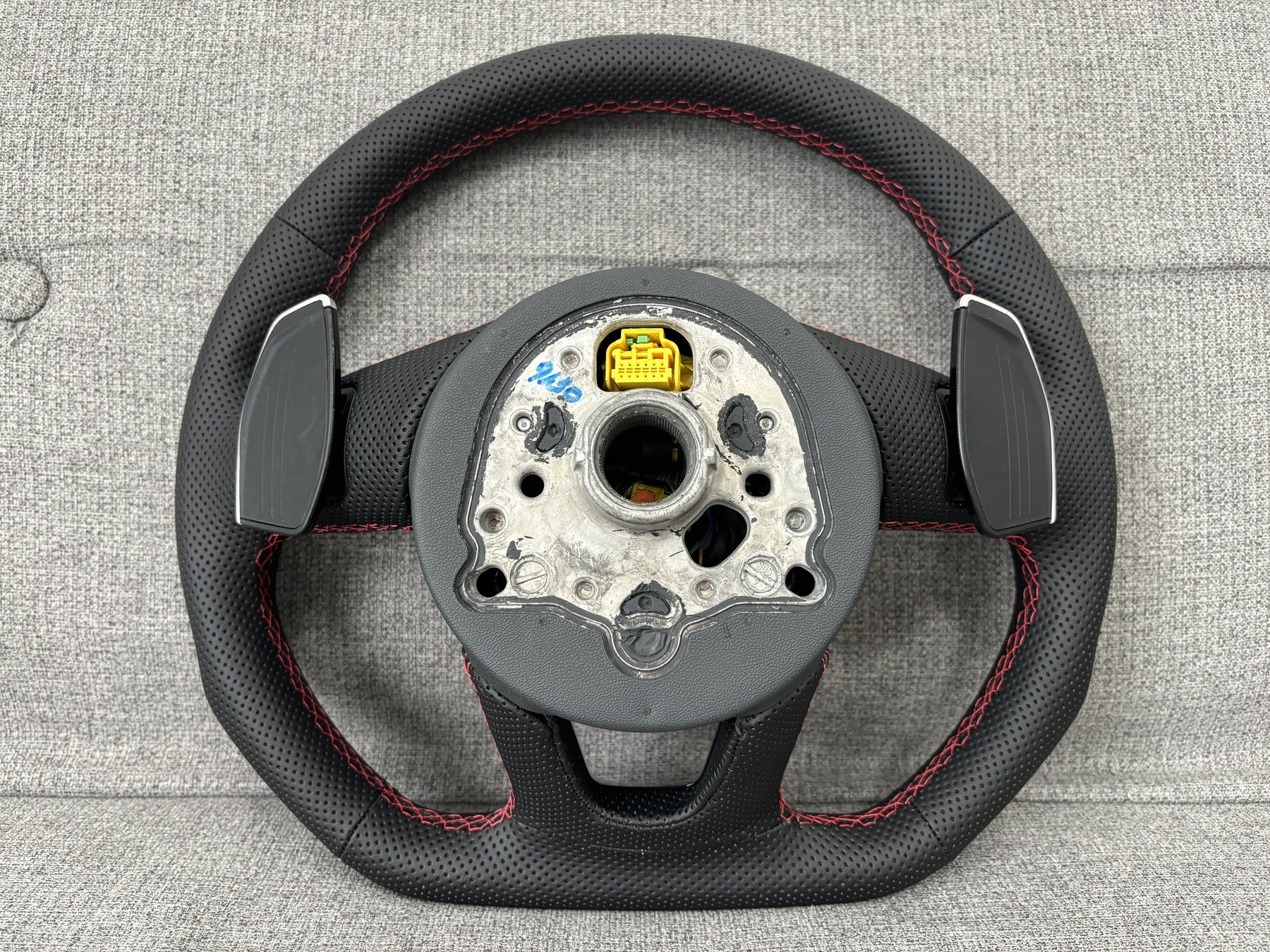 Audi RS3 8Y SQ3 F3 Sport Perforated FB Steering Wheel With DSG Paddles Genuine