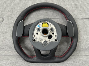Audi RS3 8Y SQ3 F3 Sport Perforated FB Steering Wheel With DSG Paddles Genuine