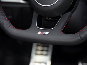 Audi S3 SQ2 S1 Flat Bottom S-Line Steering Wheel With Paddle Shifters Genuine