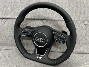 Audi S3 SQ2 S1 Flat Bottom S-Line Steering Wheel With Paddle Shifters Genuine