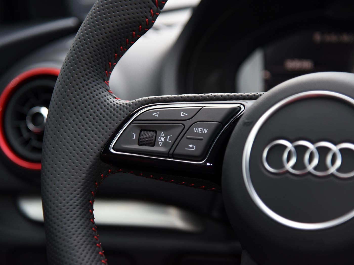 Audi S3 SQ2 S1 Flat Bottom S-Line Steering Wheel With Paddle Shifters Genuine