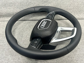 Audi A1 GB A3 8Y Q2 Q3 F3 Multifunctional Leather Steering Wheel With Paddles