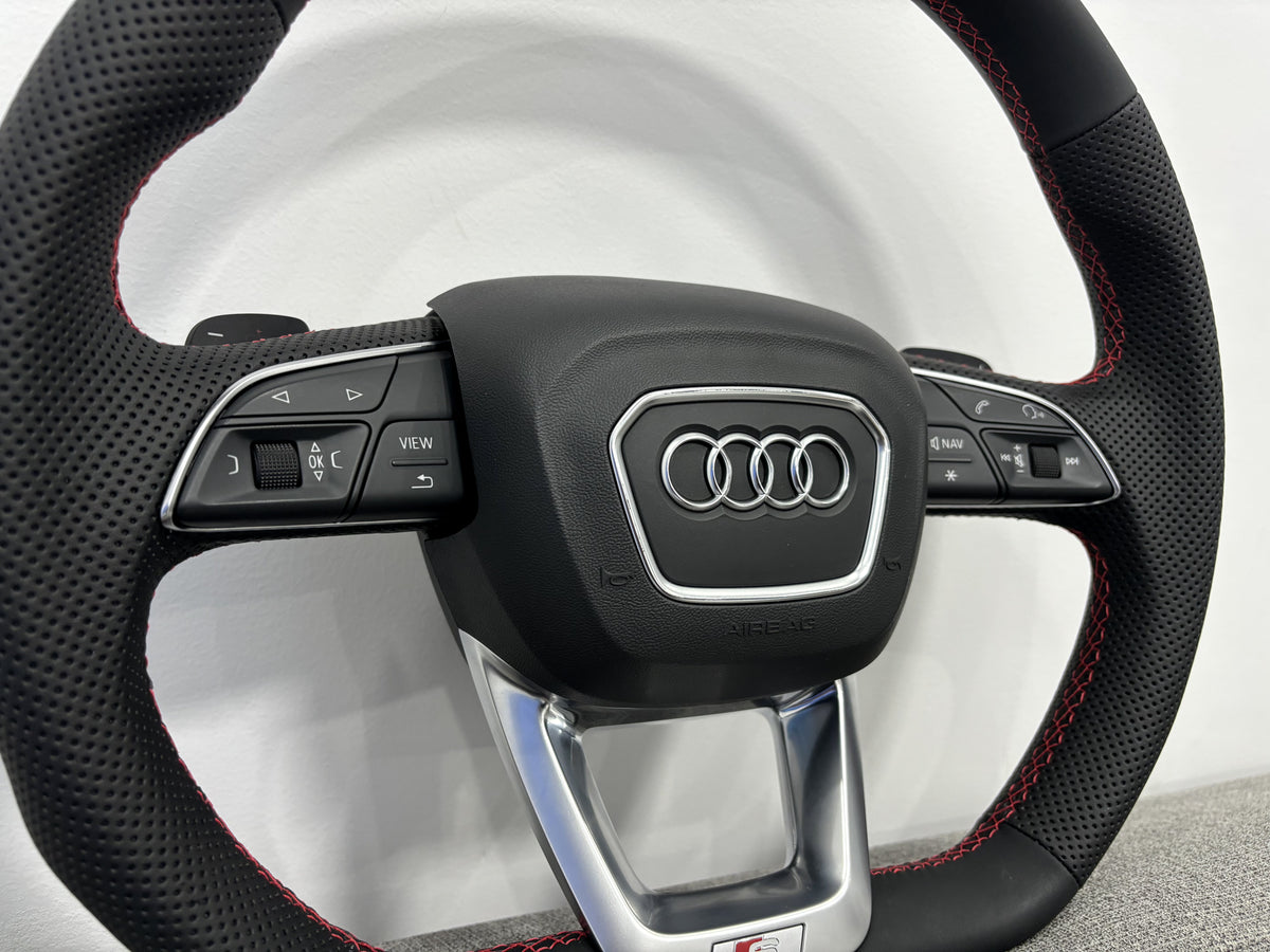 Audi Q3 SQ3 Flat Bottom Sport Multifunctional Steering Wheel With Paddles