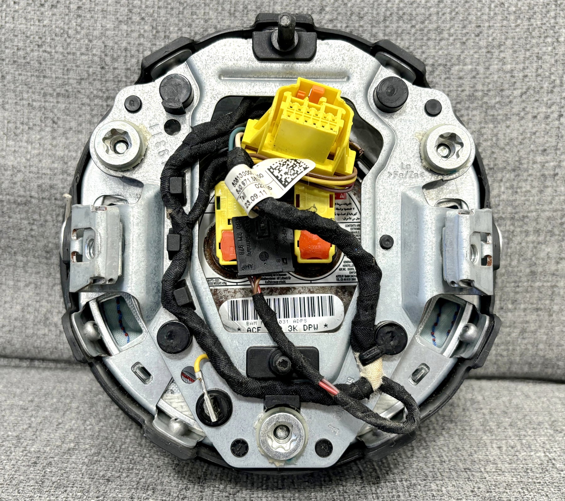 Audi TT RS MK2 R8 A3 A4 A5 A6 A8 Q5 Q7 Steering Wheel Airbag Pre-Facelift