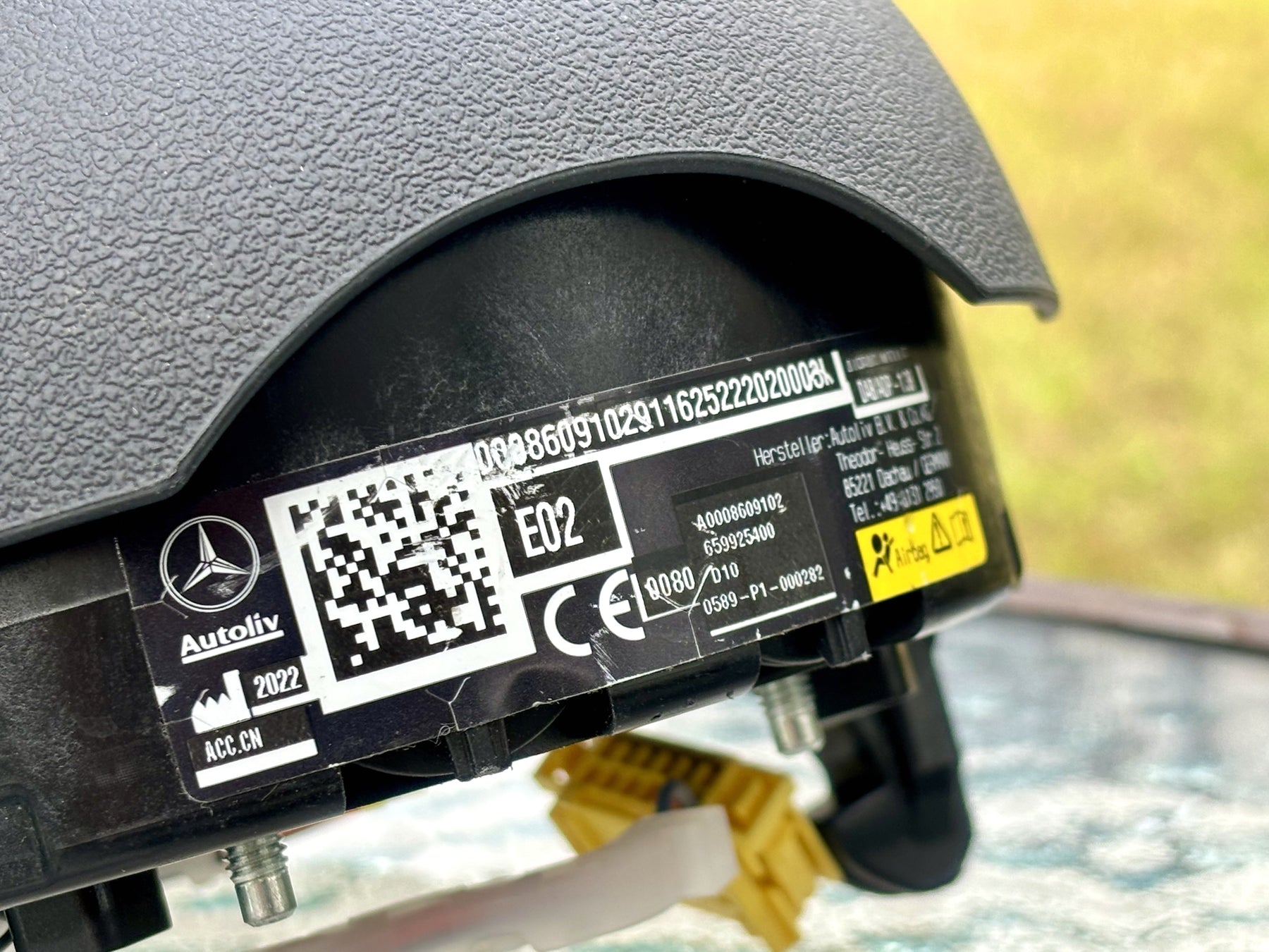 Mercedes C W206 E W214 GLC X C254 CLE C236 AMG CLE53 Steering Wheel Airbag