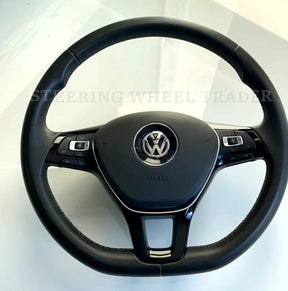 VW Caddy MK4 Steering Wheel Cruise Control CNL MODE Leather Flat Bottom