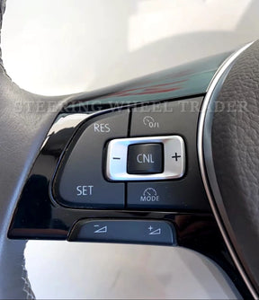 VW Caddy MK4 Steering Wheel Cruise Control CNL MODE Leather Flat Bottom